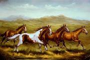 unknow artist Horses 05 china oil painting reproduction